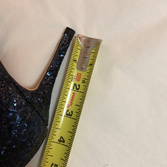 Karen Millen Cotton Glitter Court shoe size 39/8.5 - Picture 6 of 6